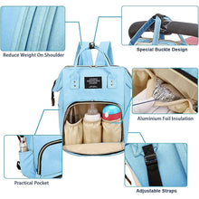 Multifunction Diaper Bag for Baby Care Travel Backpack Large Capacity (1 Pc)