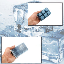6-Grid Silicone Ice Tray – Ideal for Household Ice Making
